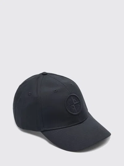 Stone Island Hat Men In Black