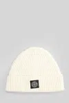 Stone Island S00d7 Patch Logo Hat In White