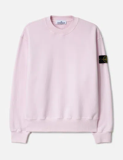 STONE ISLAND HEAVY FLEECE CREWNECK SWEATSHIRT
