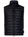 STONE ISLAND STONE ISLAND HIGH NECK QUILTED GILET