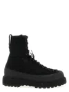 Stone Island Hiking Boots In Black