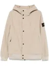 Stone Island Beige Parka With Minimalist Design And Premium Materials