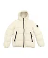 Stone Island Down Jacket In White