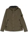 Stone Island Men's Logo Nylon Bloson Jacket