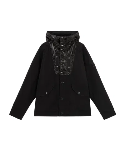 STONE ISLAND STONE ISLAND ANTI-DROP HOODED PANAMA JACKET