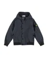 Stone Island Hooded Jacket In Gray
