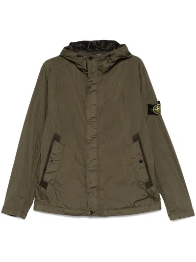 STONE ISLAND HOODED JACKET