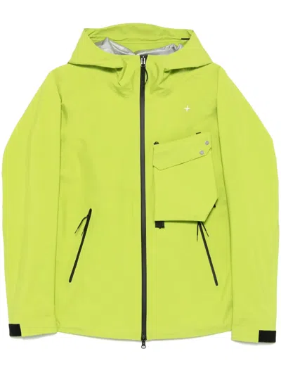STONE ISLAND HOODED JACKET