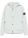 Stone Island Light Soft Shell-r Technology Jacket In Blue