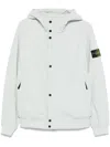 Stone Island Light Soft Shell-r Technology Jacket In Blue
