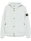 Stone Island Light Soft Shell-r Technology Jacket In Blue
