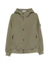 Stone Island Hooded Jacket In Multi