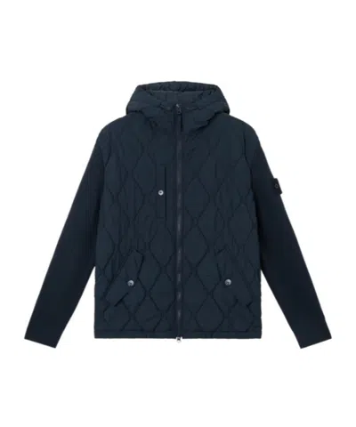 Stone Island Hooded Jacket With Padding And Anti-drop