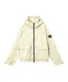 Stone Island Hooded Jacket With Water-resistant Membrane In Neutral