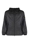 Stone Island Grey Polyamide Sports Jackets In Gray