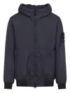 Stone Island Padded Jacket With Drip-proof And Wind-resistant In Black