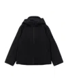 Stone Island Hooded Parka Jacket In Gray