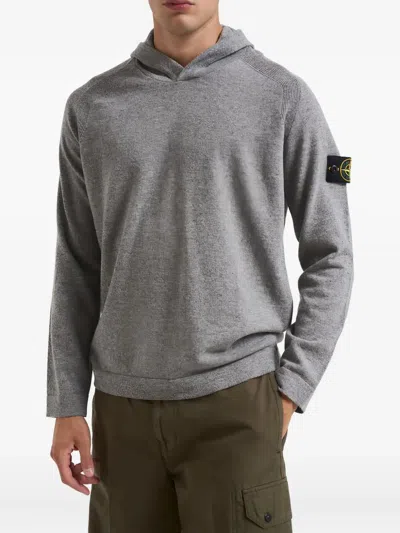 Stone Island Hooded Patch Knitwear 5100015