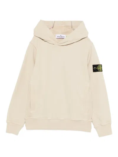 Stone Island Kids' Sudadera - Beis In Neutral