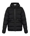 Stone Island Black Seamless Tunnel Nylon Down Jacket In Black