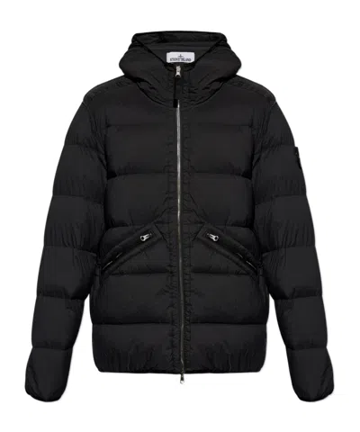 STONE ISLAND STONE ISLAND PADDED HOODED JACKET