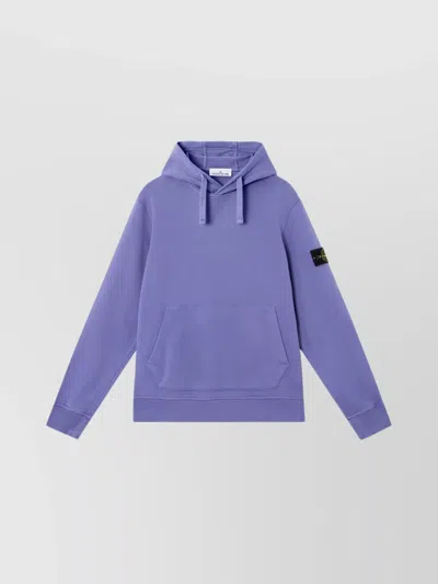 STONE ISLAND HOODED SWEATSHIRT COMPASS PATCH