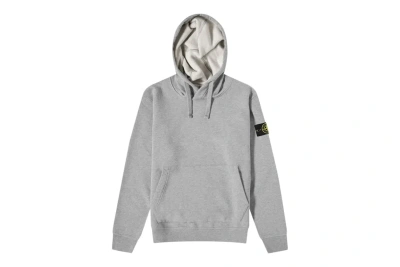 Pre-owned Stone Island Hooded Sweatshirt Melange Grey