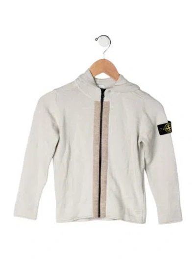 Pre-owned Stone Island Kids' Hooded Sweatter In Neutrals