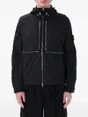 Stone Island Black Nylon Metal Watro-tc Econyl Jacket In Black