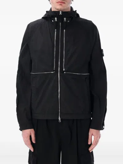 STONE ISLAND HOODED WINDBREAKER
