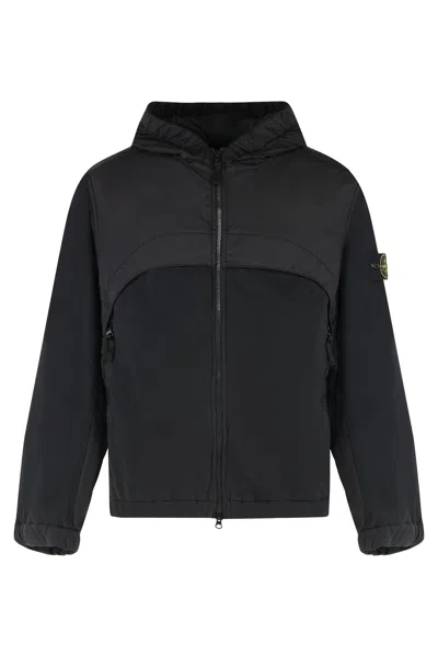 STONE ISLAND STONE ISLAND HOODED WINDBREAKER