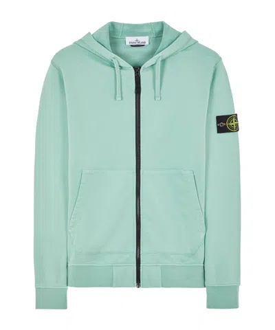 Stone Island Sweatshirt Green Cotton