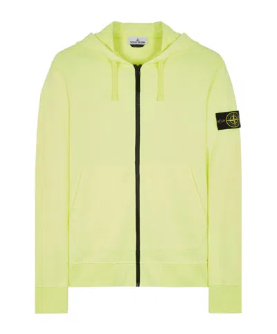Stone Island Sweatshirt Yellow Cotton