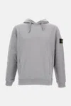 Stone Island Hoodie Sweater In Gray