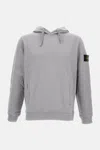 Stone Island Hoodie Sweater In Gray