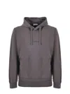 Stone Island Felpa In Cotone Con Stemma Della Bussola