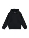 Stone Island Hoodie Basic In Black