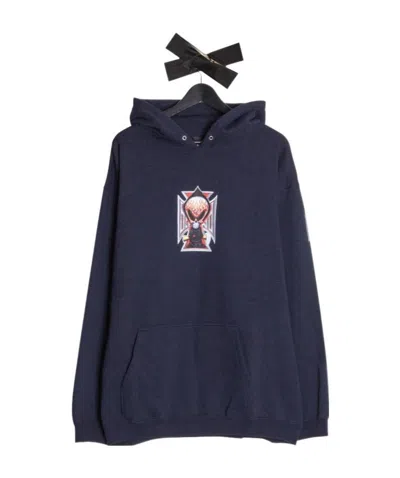 Stone Island Hoodie In Black