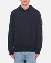 Stone Island Hoodie In Blue