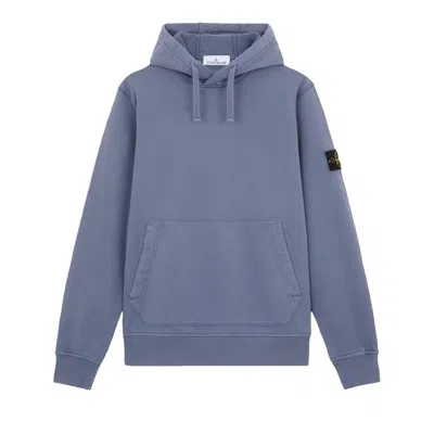 Pre-owned Stone Island Hoodie 'dark Blue' | Men's Size M