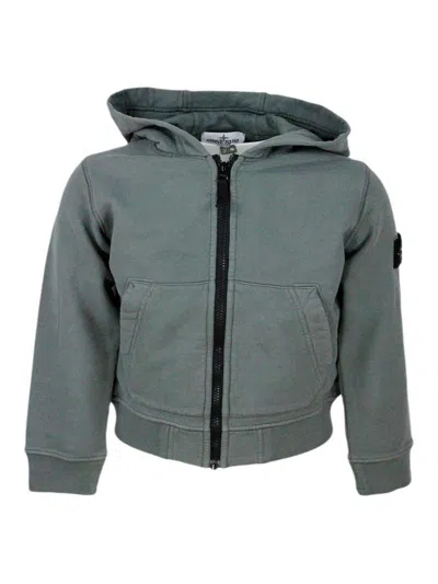 STONE ISLAND SUDADERA - GRIS