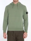 Stone Island Hoodie In Musk