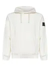 Stone Island Brushed Organic Cotton Fleece Hoodie Clothing