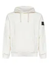 Stone Island Brushed Organic Cotton Fleece Hoodie Clothing