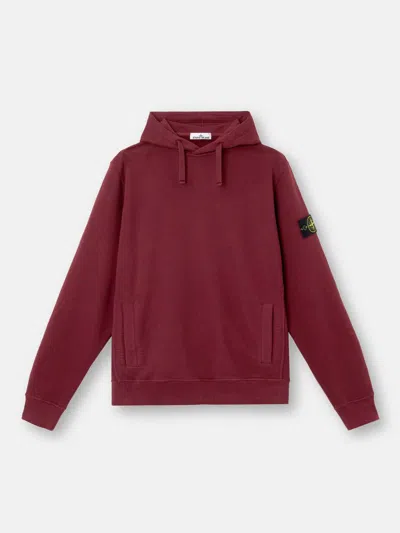 STONE ISLAND STONE ISLAND HOODIE SWEATSHIRT IN ORGANIC COTTON