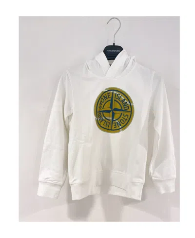 Stone Island Hoodie In White
