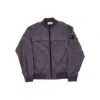 Stone Island Indbreaker Jacket With Logo Badge Kids In Purple