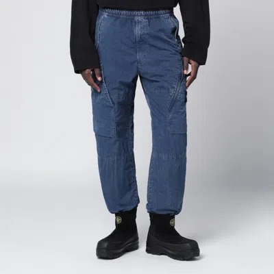 Stone Island Indigo Blue Cargo Trousers