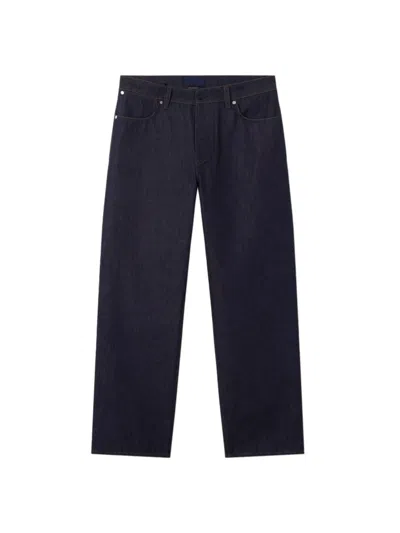 Stone Island `indigo Denim-raw` Jeans In Blue