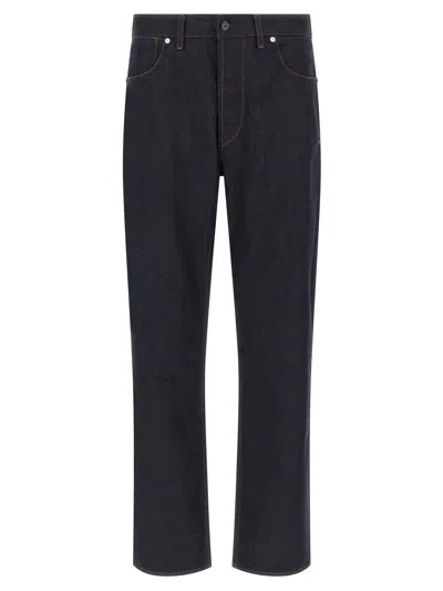Stone Island Indigo Denim-rinsed Jeans Blue